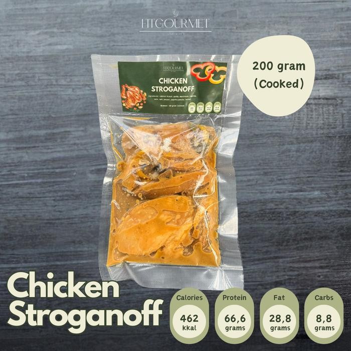 Baru Protein Ready to Eat Chicken Stroganoff Low Cal - Healthy Meal