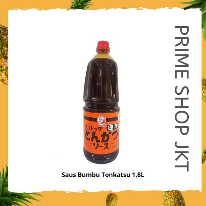 

Bulldog Saus Bumbu Tonkatsu 1,8Ltr Tonkatsu Sauce Tokuyo Jepang
