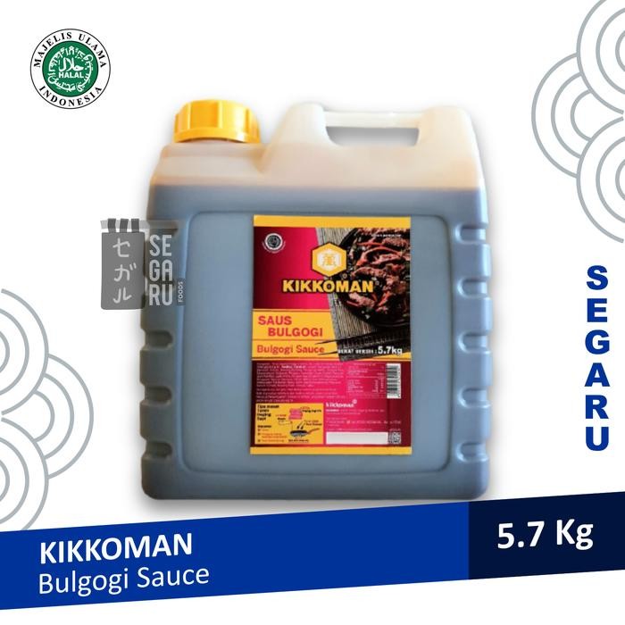 

Kikkoman Bulgogi Sauce Saus Bulgogi Korea Halal Jerigen 5 Liter