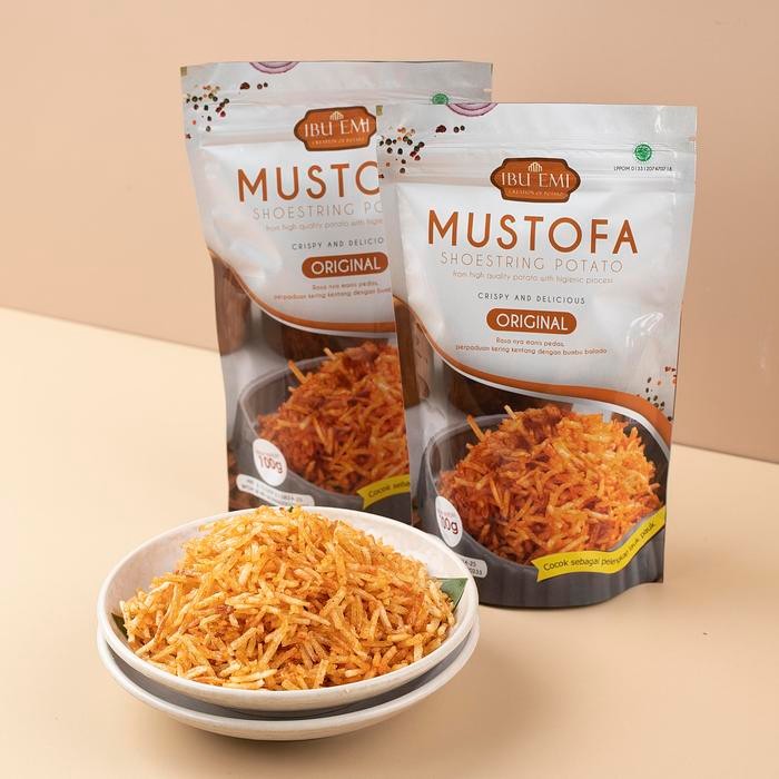 

Baru Kentang Mustofa Ibu Emi Rasa Original 500gr - Lauk Instan Kering