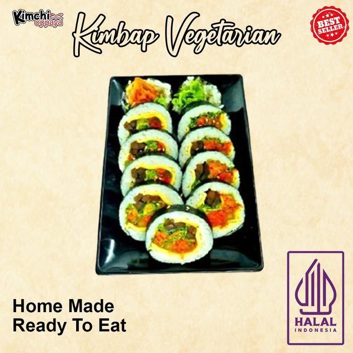 

Baru Kimbab Vegetarian 10-11 Pcs Halal Korea