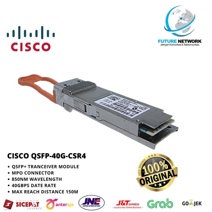 CISCO QSFP-40G-CSR4-QSFP TRANSCEIVER MODULE