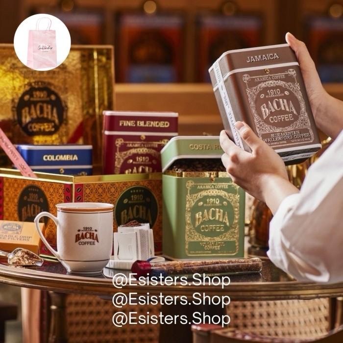 

BACHA COFFEE 1910 Marrakech 100% Arabica Coffee Ground Beans Whole Beans Kopi Giling Kopi Biji Bacha