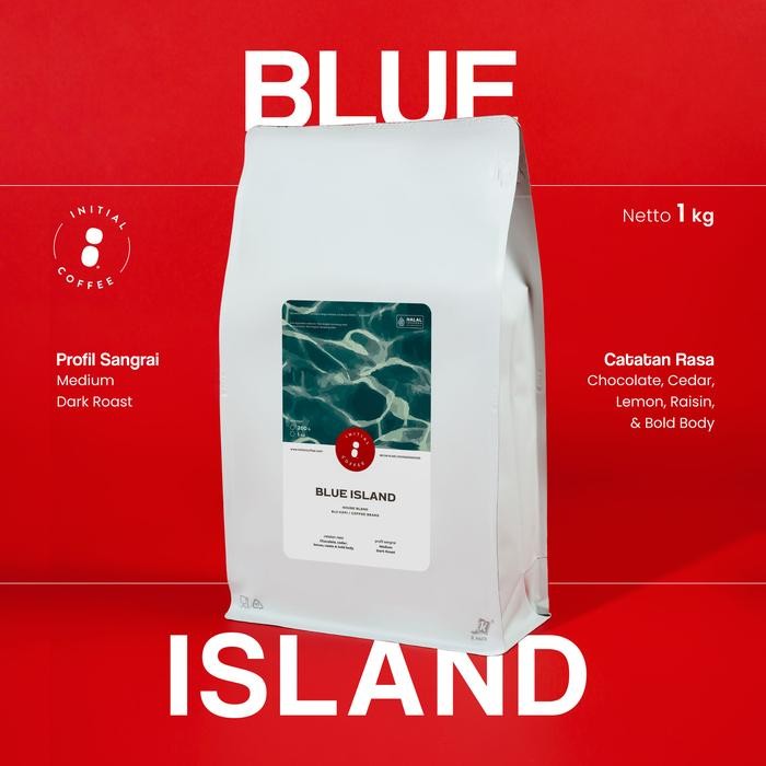 

Biji Kopi Blue Island Blend Initial Coffee 1 kg