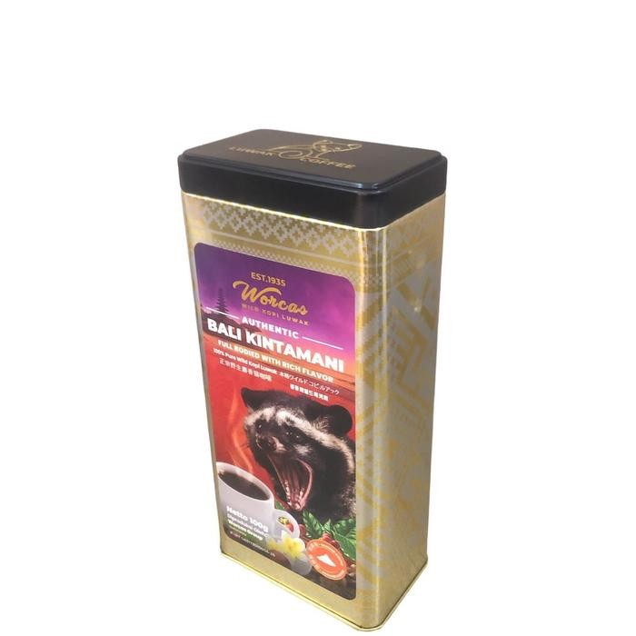 

Kopi Luwak asli kintamani 100 gram kaleng tin can