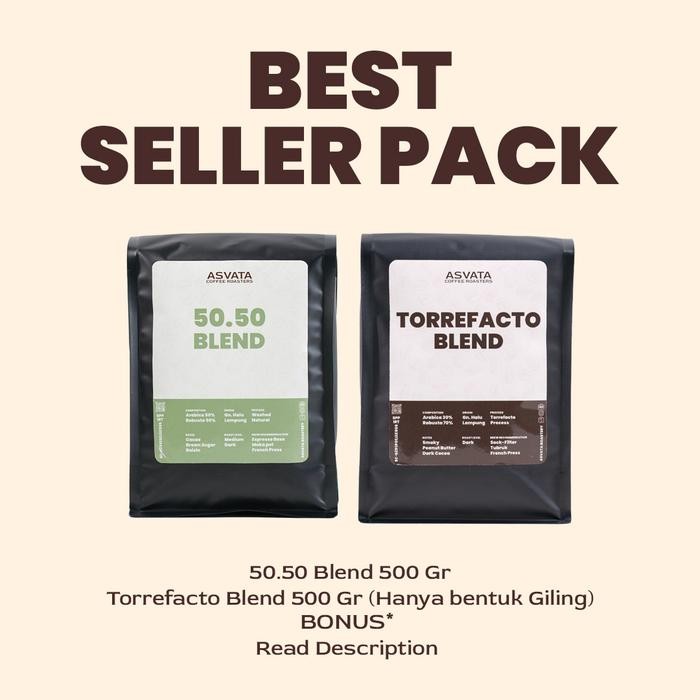 

Biji Kopi Bundling Best Seller Pack Commercial Blend Roasted Beans