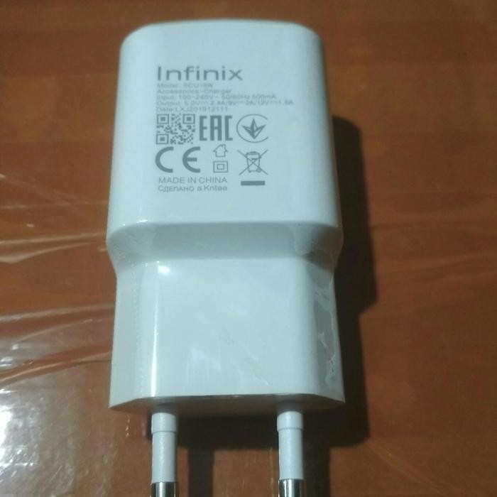 Tersedia Adaptor Infinix 18W Fast Charging Head Charger Original