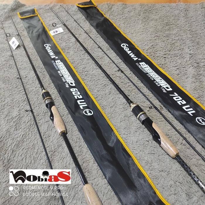 Joran Pancing 602 Ul & 702 Ul Ogawa Barito Fuji 180 Dan 210