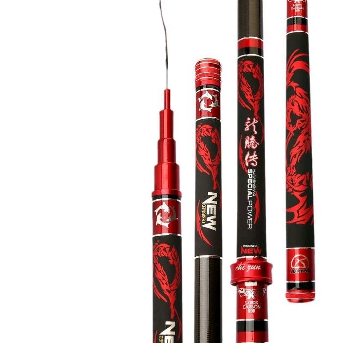Juxing Special Power Joran Pancing Tegek Kaku Ringan