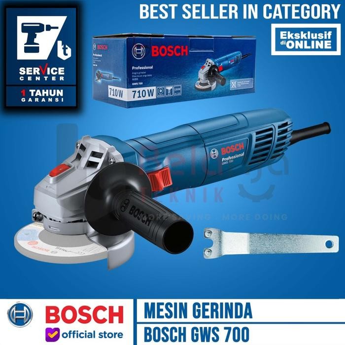 Termurah Bosch Mesin Gerinda Tangan Gws 700 710 W 4 Inch Angle Grinder Gws700