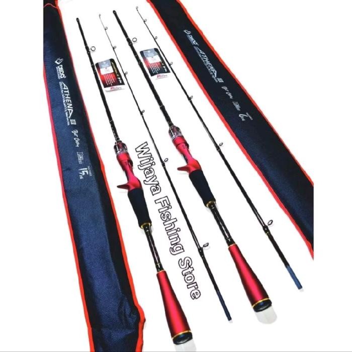 Joran Pancing Bc Bait Casting Daido Athena Iii Pro Series 180 Cincin Fuji