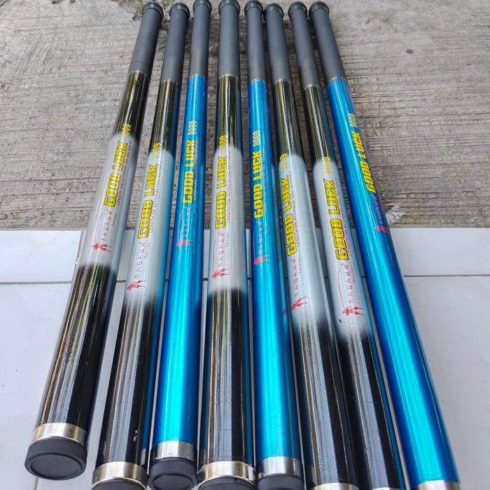 Tegek Bendera Sholawatan Panjang 10 Meter Kaku, Joran Tegek Pancing