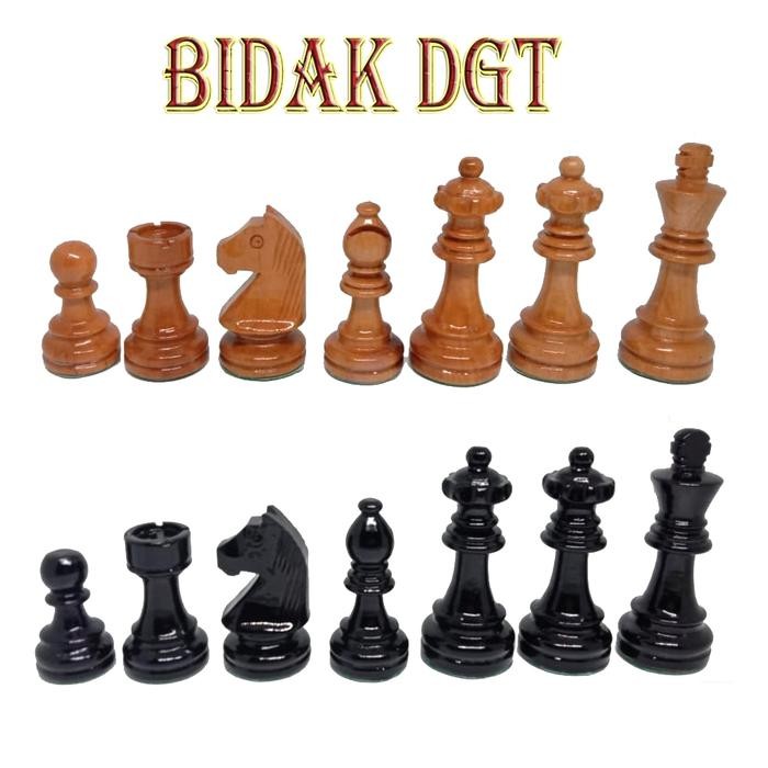 Bidak Catur Kayu Sawo Dgt Menteri 2