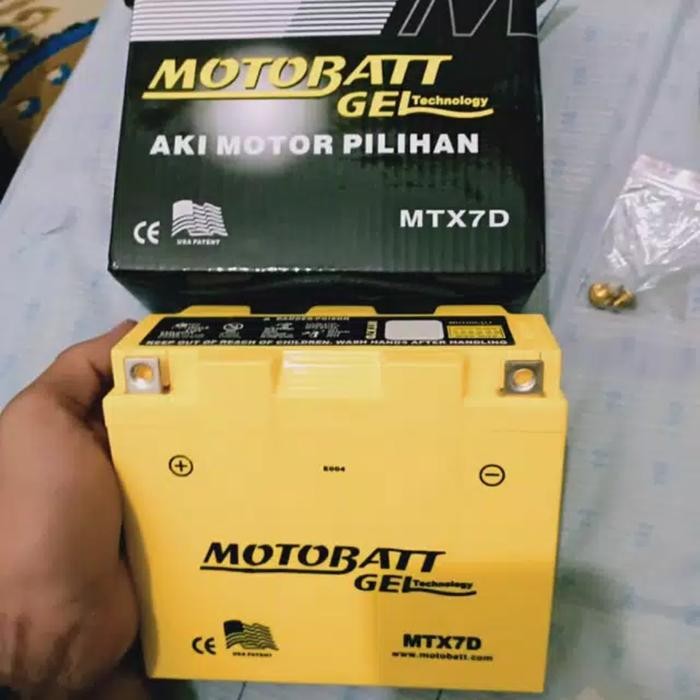 Battery / Aki Kering / Motor / Motobatt Scorpio / Tiger