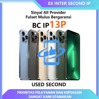 BC IPHONE 13 PRO/13 PRO MAX 128GB  256GB SECOND HAND GARANSI 1 BULAN TERPERCAYA ORIGINAL FULLSET MUL