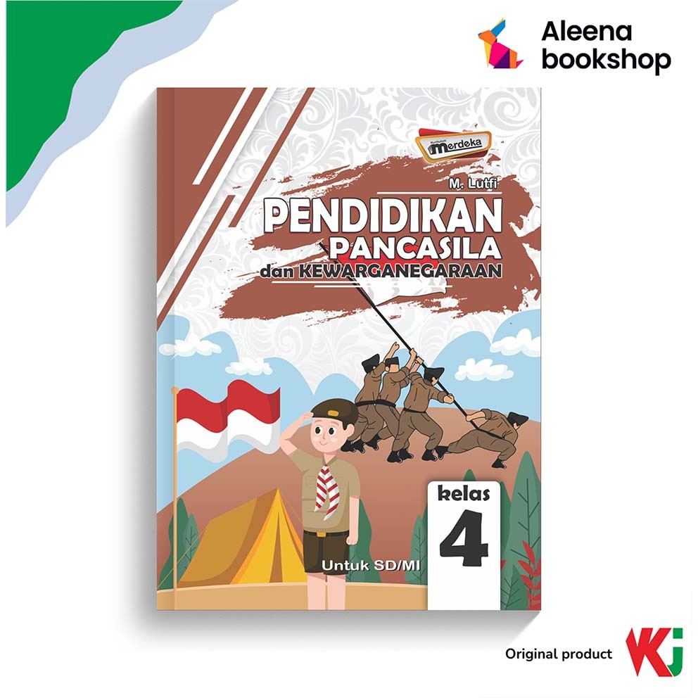 Buku Pendidikan Pancasila (PPKn) SD/MI Kelas 4 - Kurikulum Merdeka (WKJ)