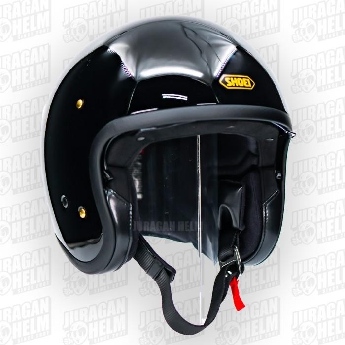 Shoei JO BLACK GLOSSY Half Face