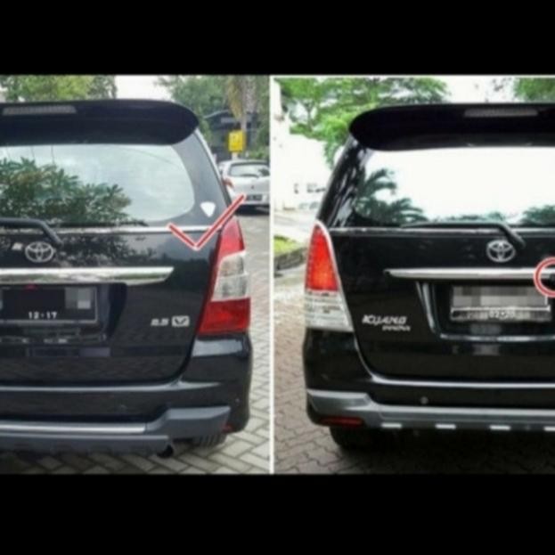 Trunklid trunk lid Innova lampu 2012 2013 nyala