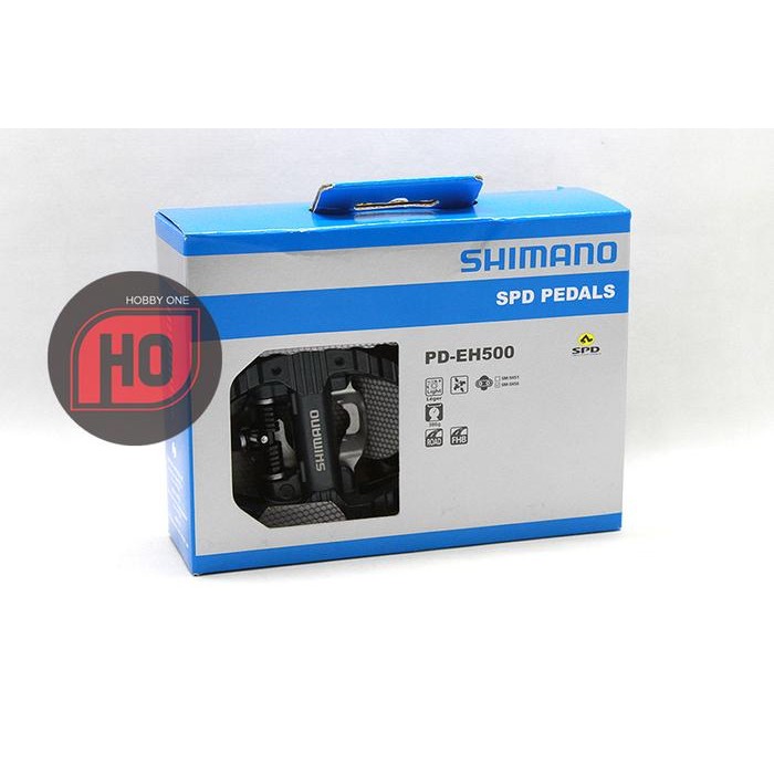 Shimano SPD Pedal PD-EH500 - Pedal Cleat MTB dan Flat Pedal