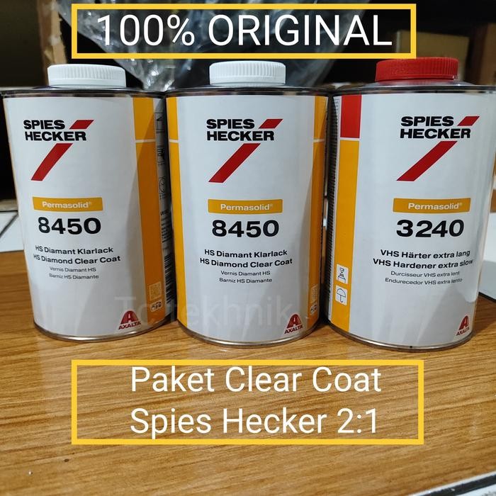 [Paket] Pernis Spies Hecker HS Clear Coat 8450 2:1
