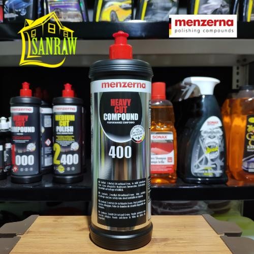 Menzerna Heavy Cut Compound 400 1L - Kompon Mobil Berkilau Cepat & Efisien Untuk Membersihkan Baret