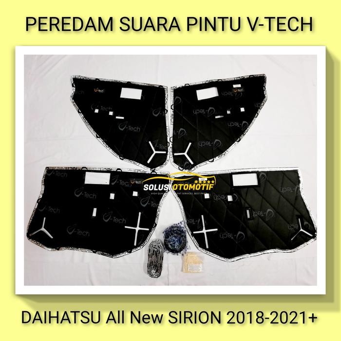 DAIHATSU SIRION 2018-2021+ Peredam Suara Pintu Aksesoris Mobil VTECH