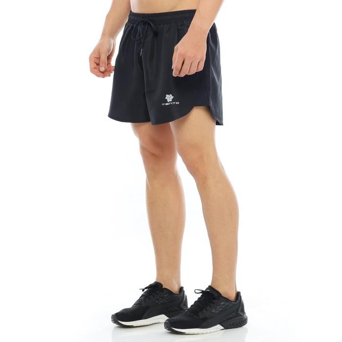 Tiento Short Pants Sporty Exo Series Celana Pendek Fitness Olahraga Gym Lari Pria Parasut (terlaris)