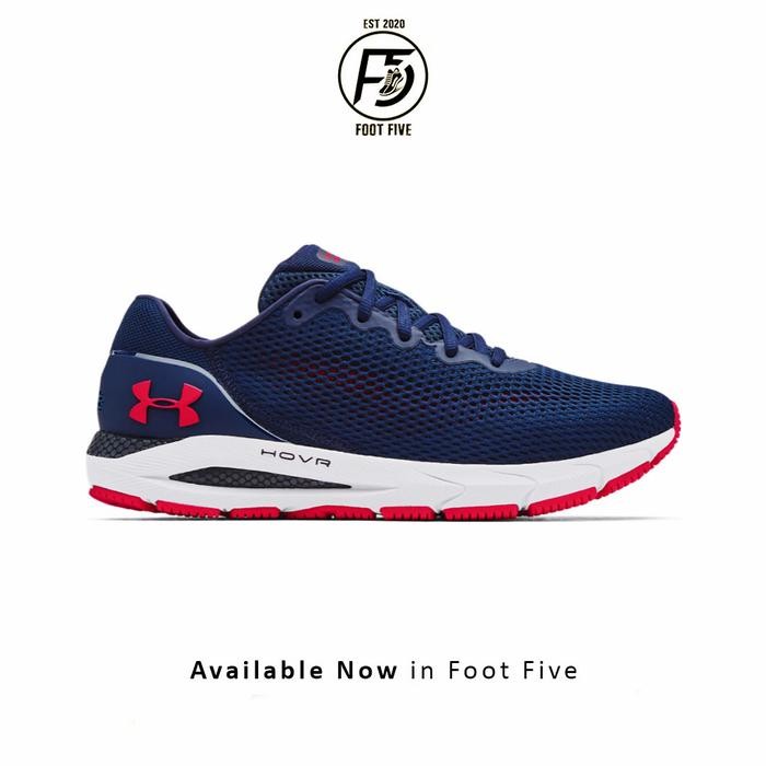 Sepatu Lari Pria UA HOVR SONIC 4 Running Original BNIB (terlaris) (terbaik) (termurah)