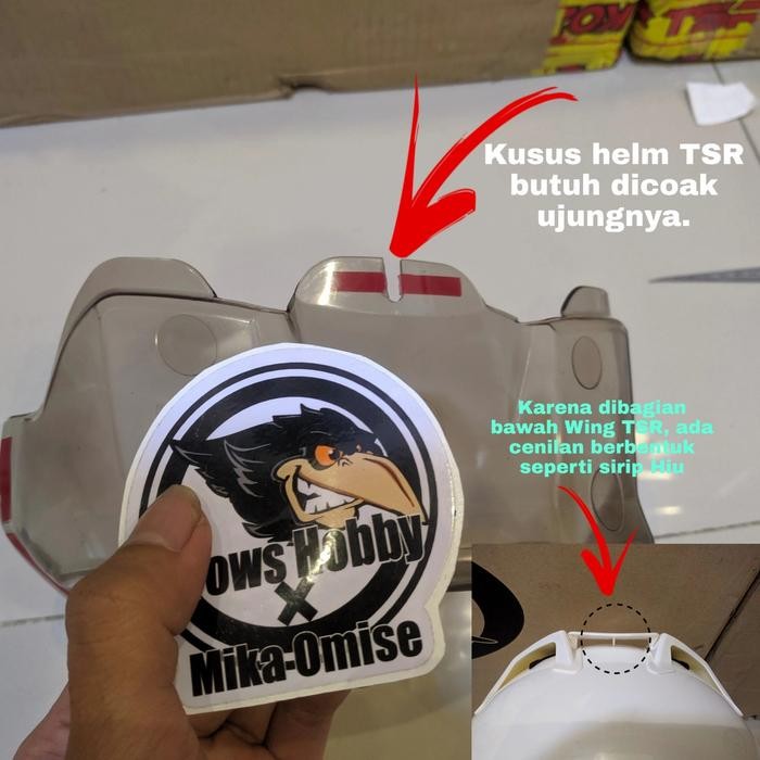 SPOILER GP PAD Arai Aftermarket PNP Scott TSR Copyori Ram4 RX7X RR5