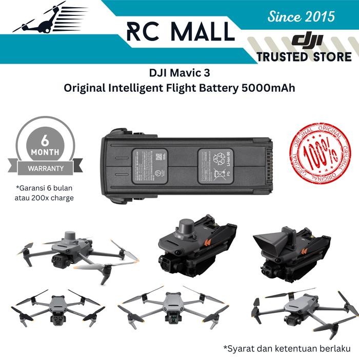 Battery Baterai Dji Mavic 3 Enterprise Dji Mavic 3 Thermal Dji Mavic 3 Multispectral Dji Mavic 3 Pro