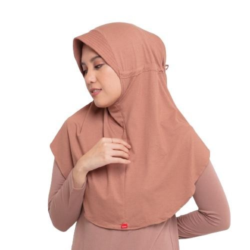 Dauky Bergo Rara Hijab Instan Serut Belakang kaos