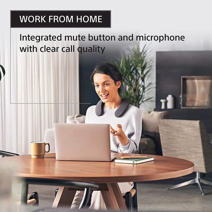 Tersedia Sony Srs-Ns7 Neckband Wireless Bluetooth Speaker Dengan Mic Original