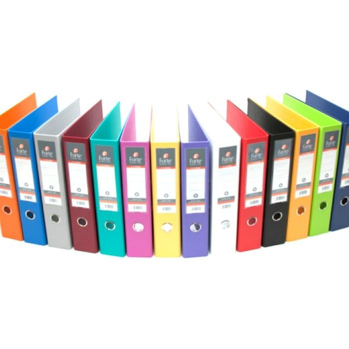 

ID ORDNER FOLIO WARNA BAHAN BAGUS GLOSSY MENGKILAP LAMINATING LEVER ARCH