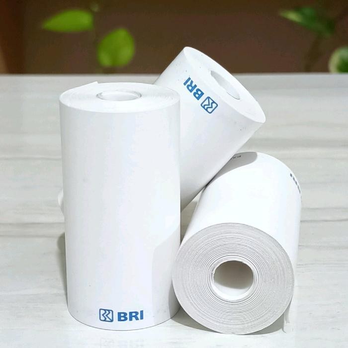 

ID KERTAS THERMAL EDC LOGO BRI 58X30/57X30 ISI 10 ROLL