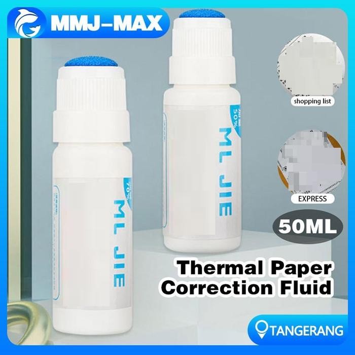 

ID 50ML THERMAL PAPER CORRECTION FLUID/CAIRAN PENGHAPUS TINTA THERMAL