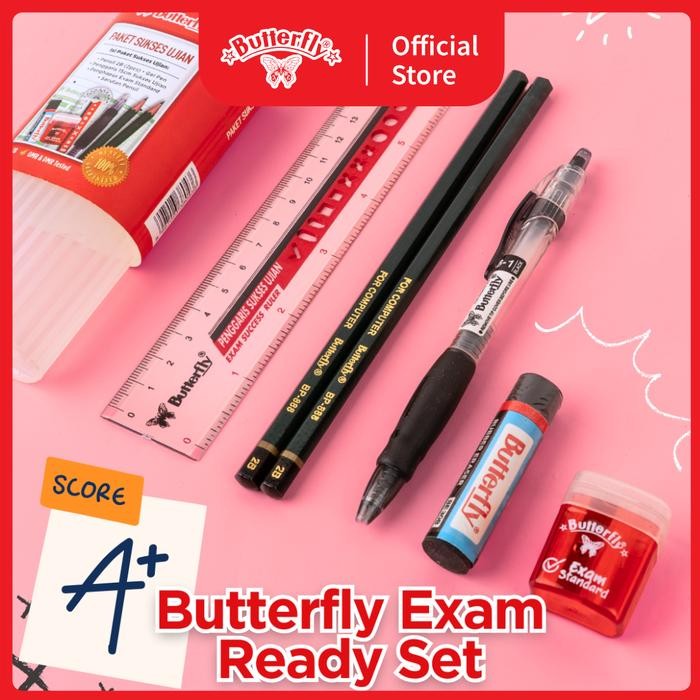 

ID BUTTERFLY EXAM READY SET - PAKET UJIAN