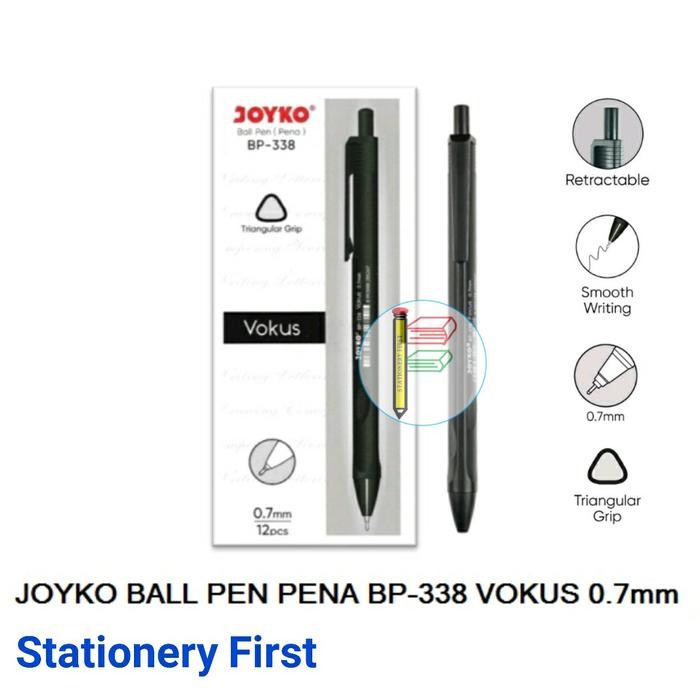 

ID PULPEN BOLPEN JOYKO VOKUS BP-338 PER LUSIN