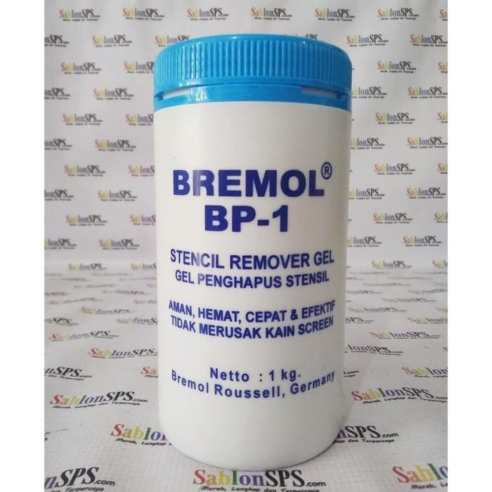 

ID PENGHAPUS OBAT AFDRUK SABLON BREMOL BP-1 1KG (REMOVER GEL)