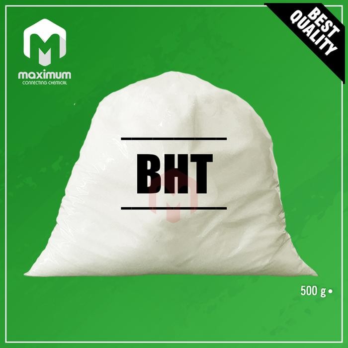 

butylated hydroxytoluene bht antioksidan bubuk 500g stok terbatas