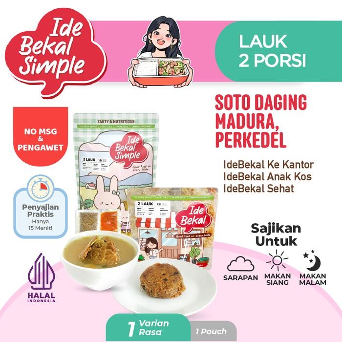 

idebekal soto daging madura frozen menu keluarga stok terbatas