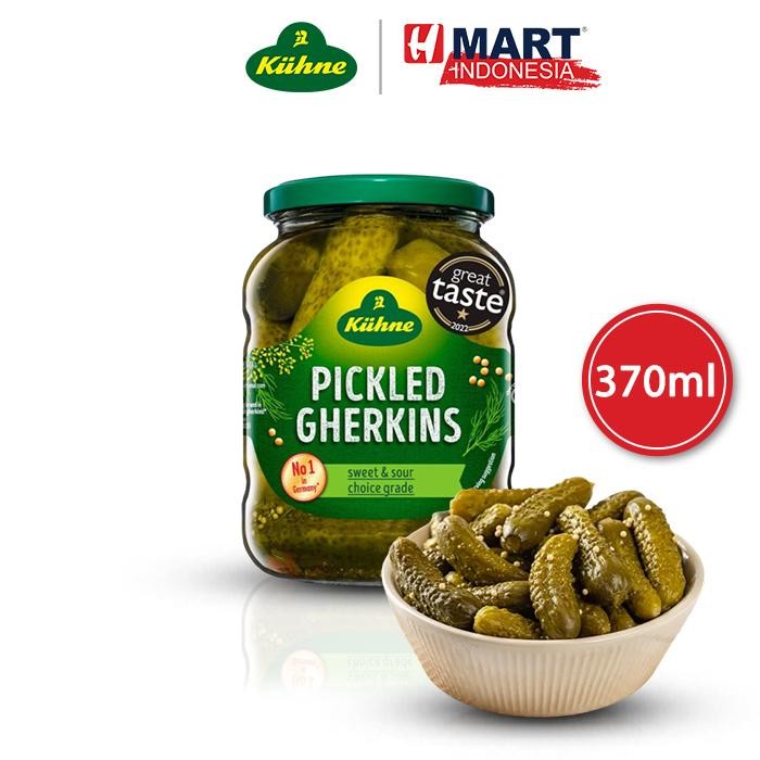 

kuhne pickled gherkins acar timun 370ml import stok terbatas