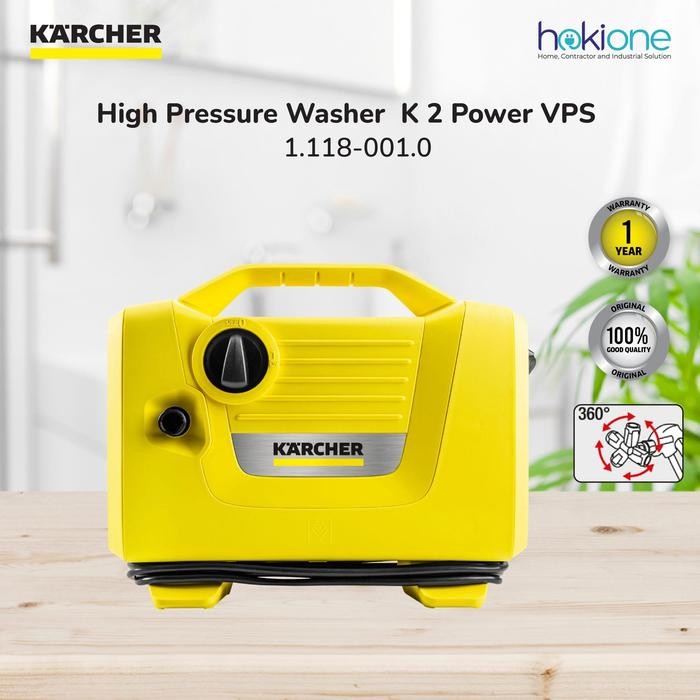Karcher K2 Power VPS High Pressure Washer Mesin Jet Cleaner