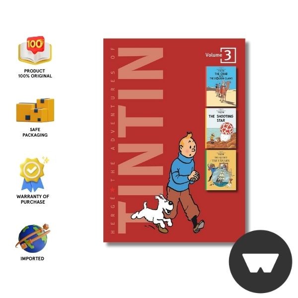 Hachette Book - Adventures Of Tintin Vol.3 ( 3 Books )