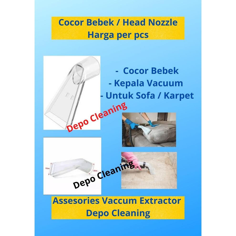 Cocor Bebek Kepala Vacuum / Hand Nozzle Extractor