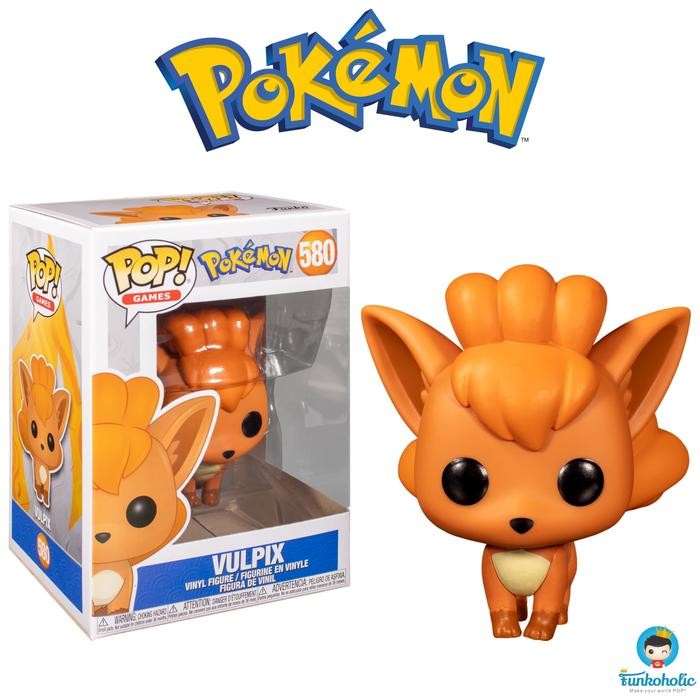 New Funko POP Pokemon Vulpix #580 Games Figure