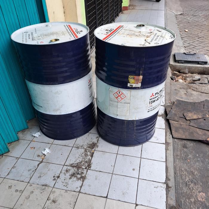 Terpopuler Drum Oli Mesin, Oli Gardan Kosong Ex Oli 200 Liter Termurah
