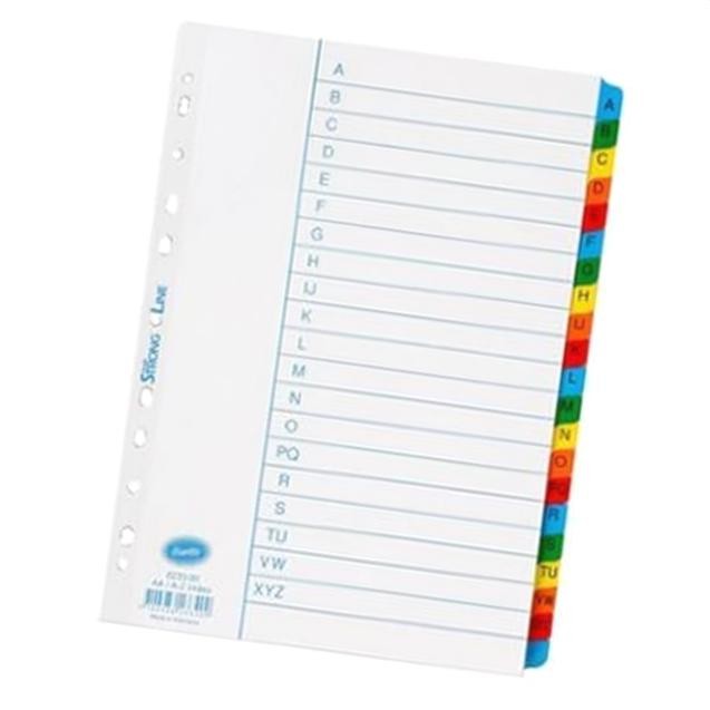 

Promo Pembatas File Bantex A4 6233 Abjad A-Z - Divider Kertas Rapi