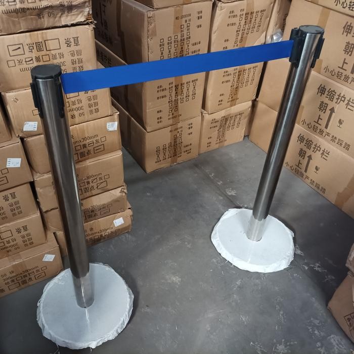 

Promo Tiang Antrian Stainless Queue Line Standing Barrier