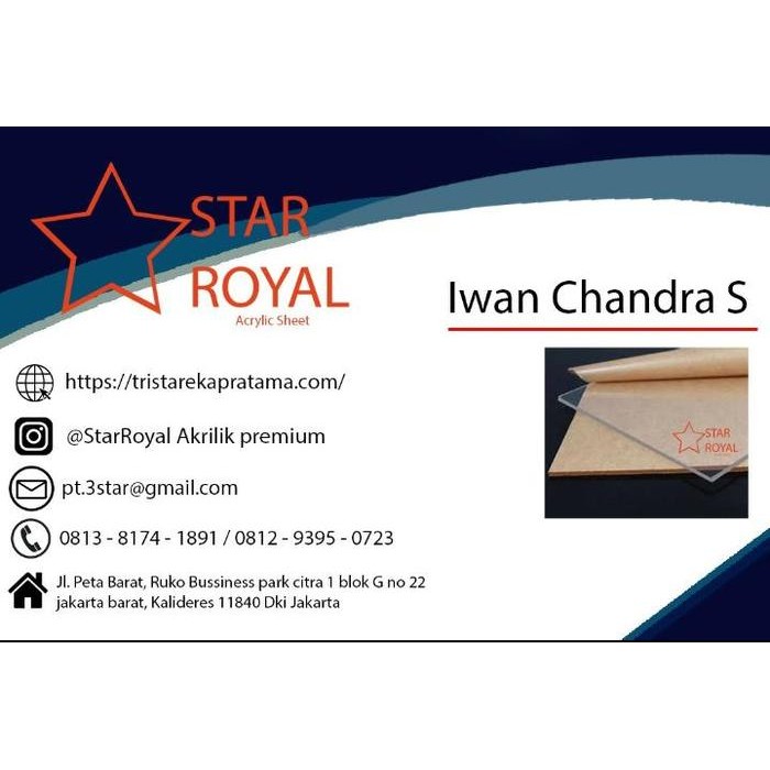 

Promo Akrilik Pembatas Kasir Type N 120X30X60Cm 4Mm