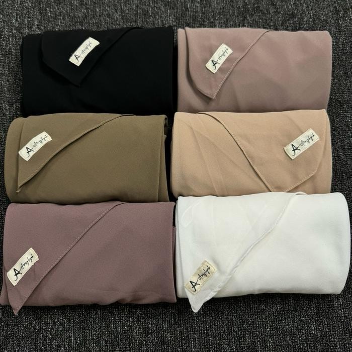 Hijab segiempat inner instan 2layer by arasyhijab
